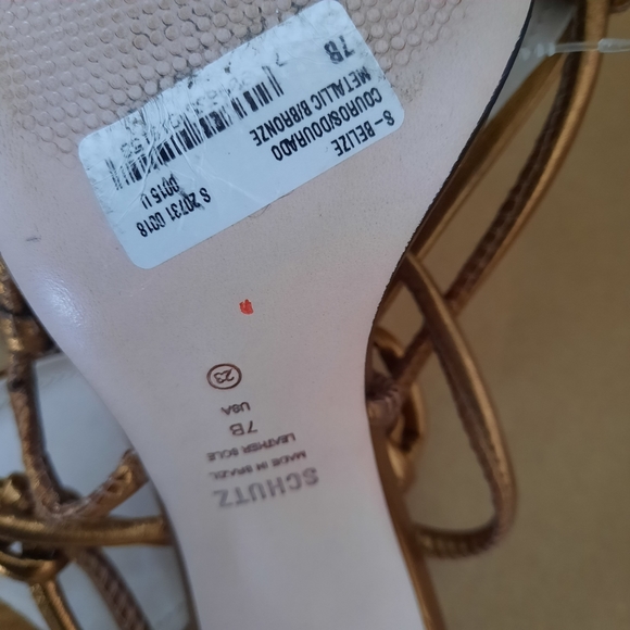 New SCHTUZ Belize Strappy Tie Sandals - Picture 7 of 7